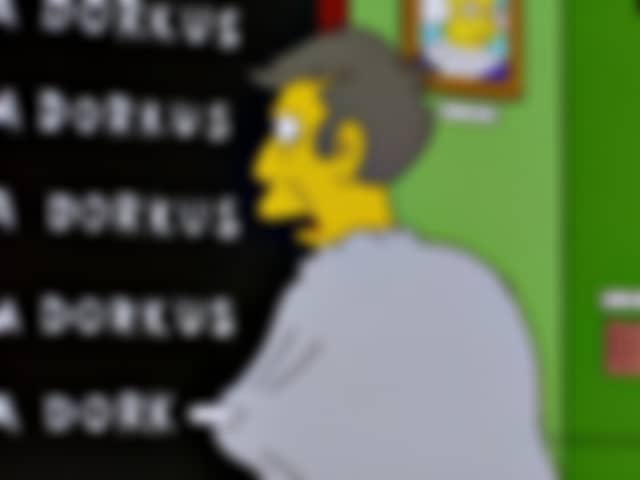 LES SIMPSONS 2 as it is on air right now